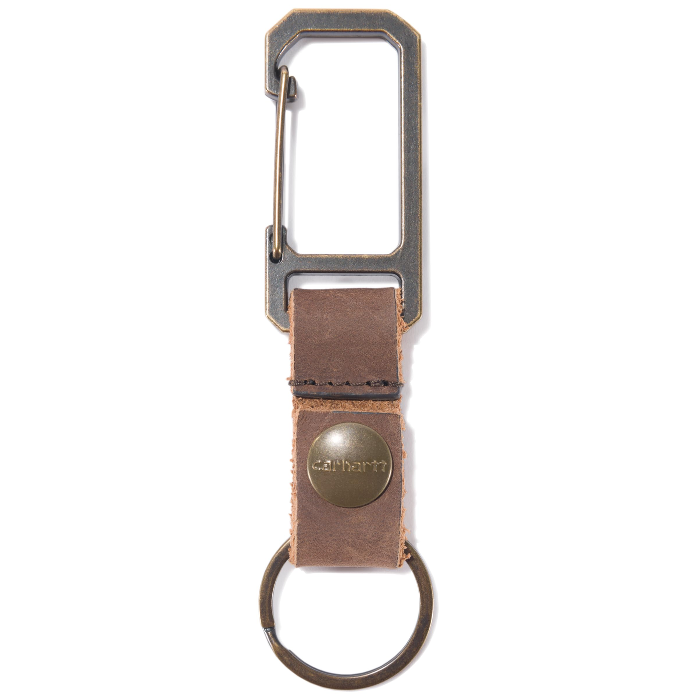 Leather Keychain Carabiner Strap product photo