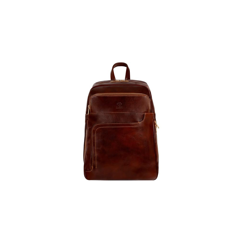 Walker JK Leather Co. Travel Portfolio Natural