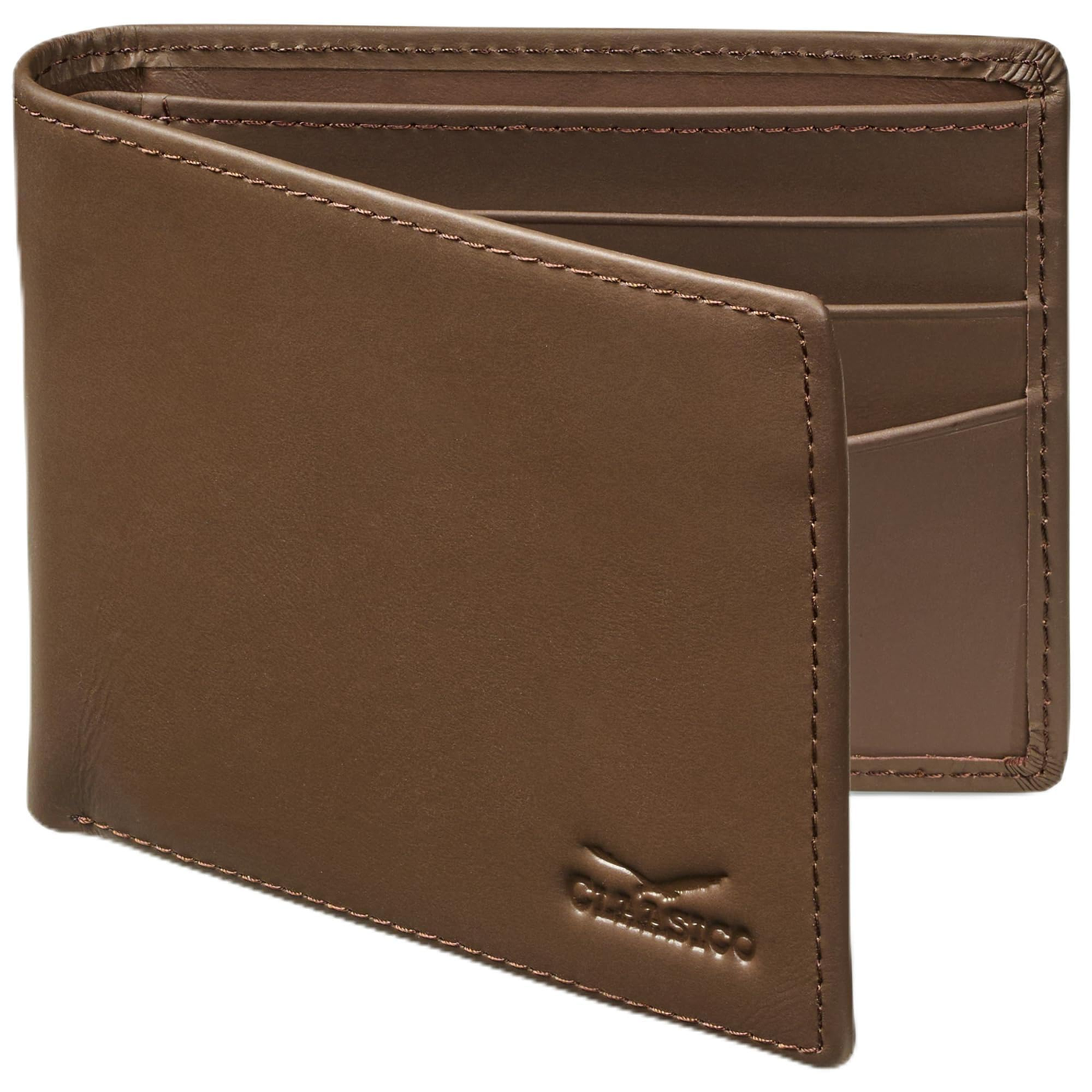 Leather Bifold Wallet Black product photo