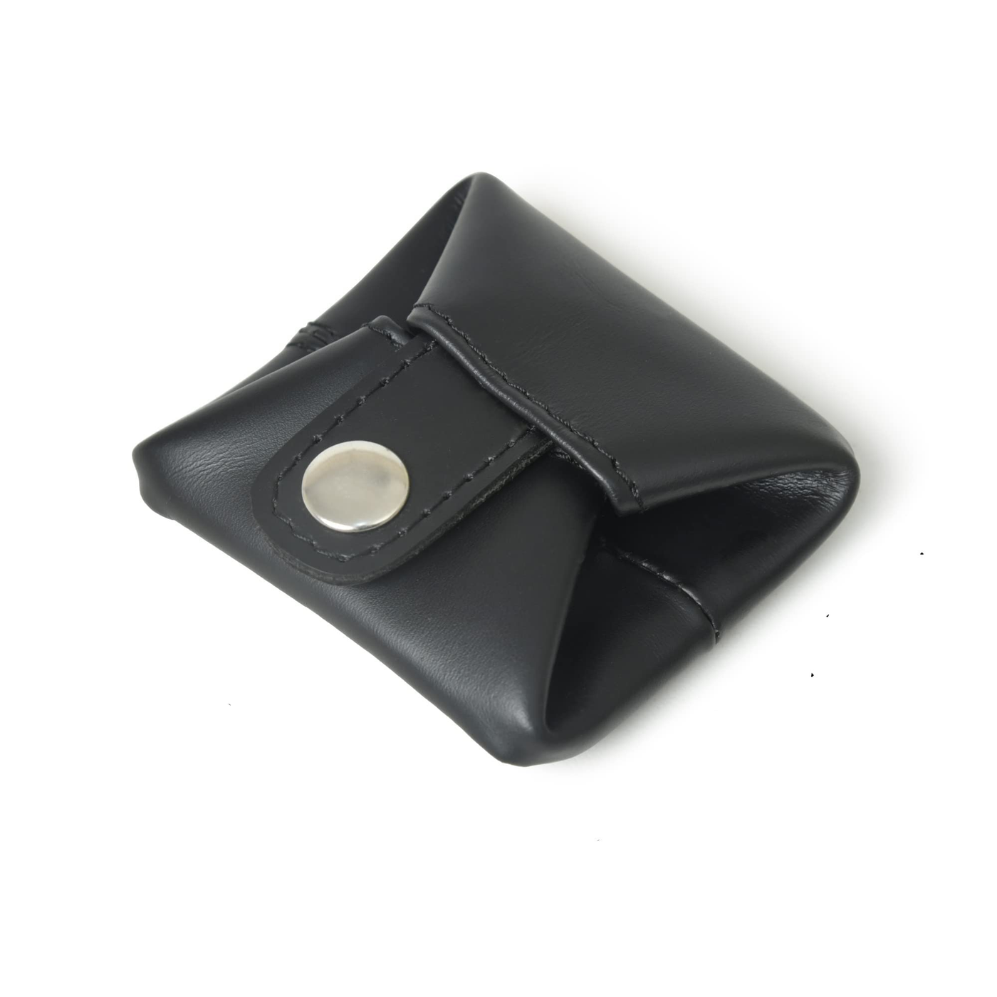 Leather Coin Pouch Black product photo