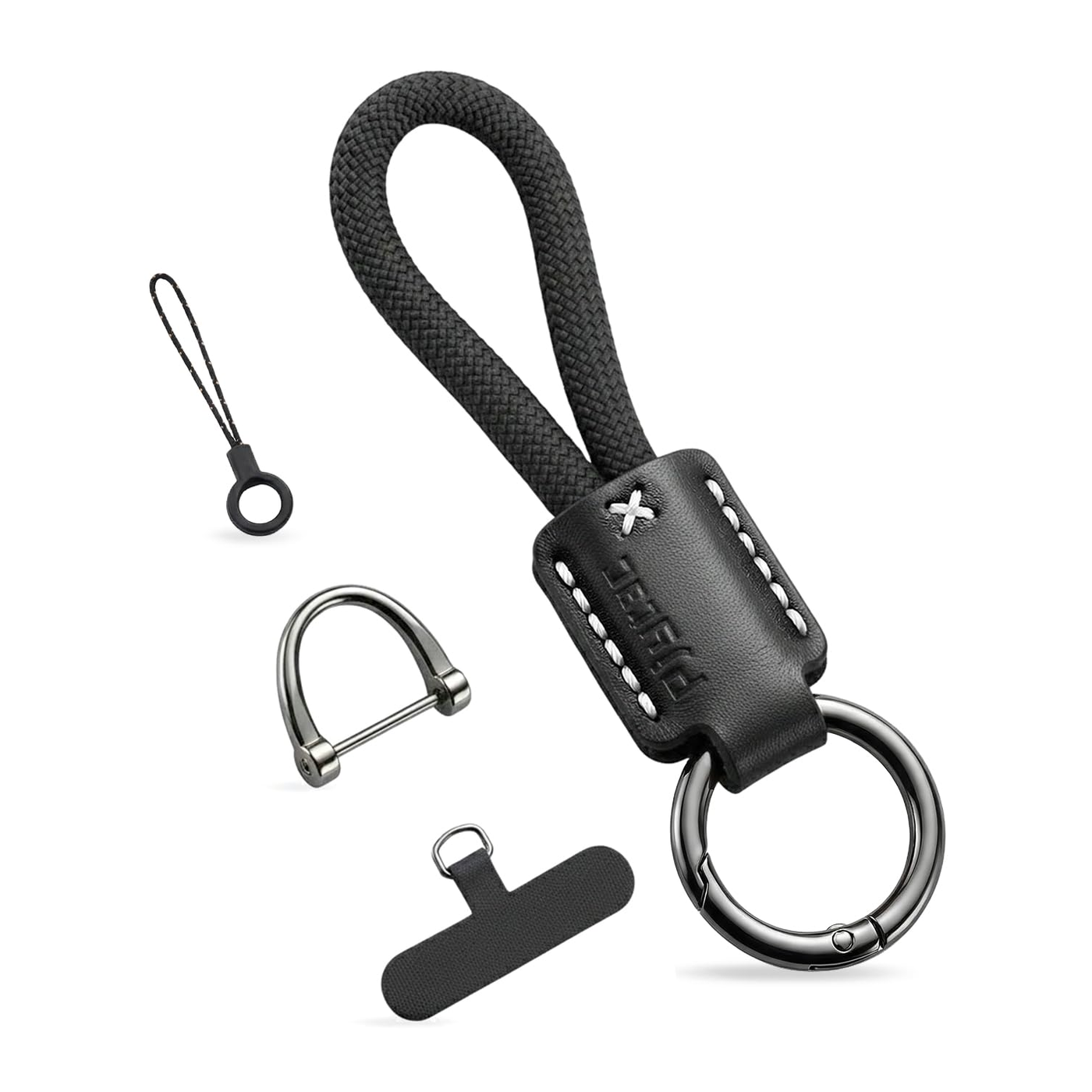 Leather Keychain Lanyard product photo