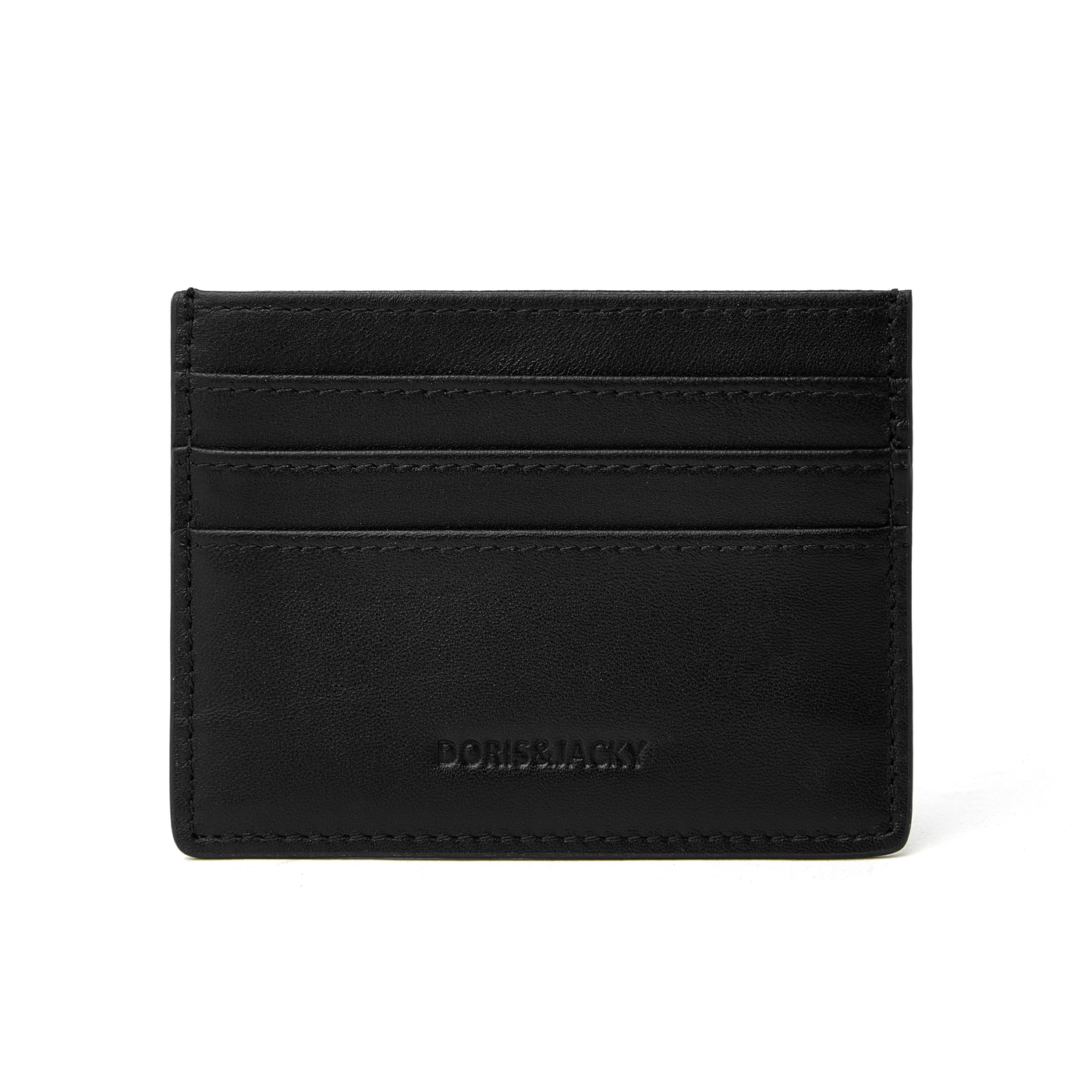 Leather Cardholder Slim Black product photo